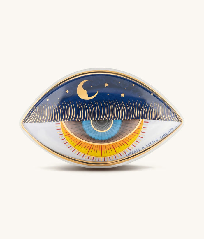Picture of Nocturnal Peace - Evil Eye Ceramic Wall Blessing