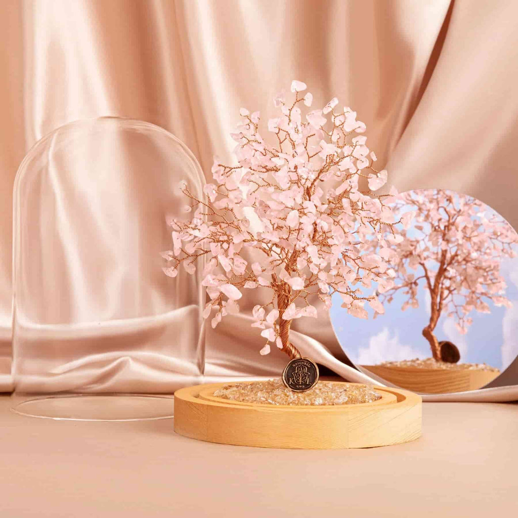 Rose Quartz Feng Shui Tree