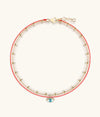 Picture of Watchful Gaze - Evil Eye Red String Anklet