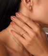 Picture of Boundless Optimism Gold Orange Ring