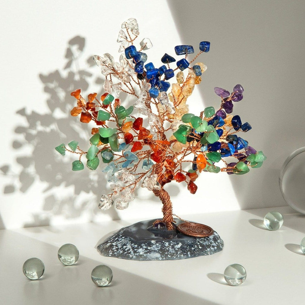 Agate Feng Shui Chakra Tree