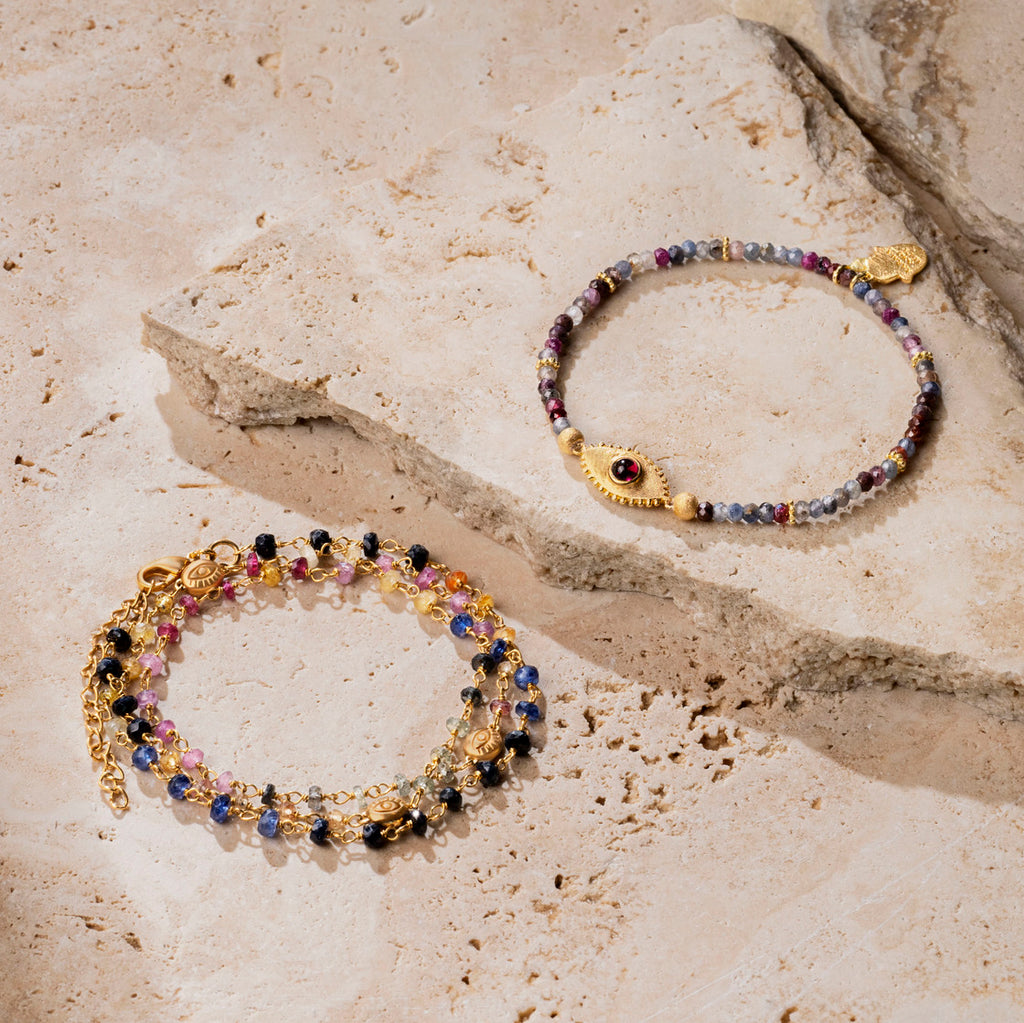 A Look Into Karma & Luck’s Sapphire Bracelet Collection