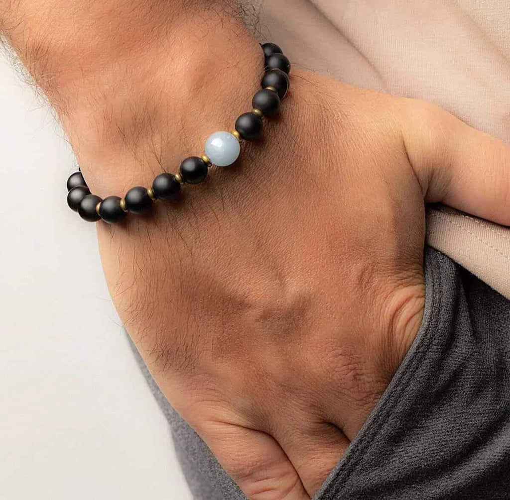 men's aquamarine bracelets