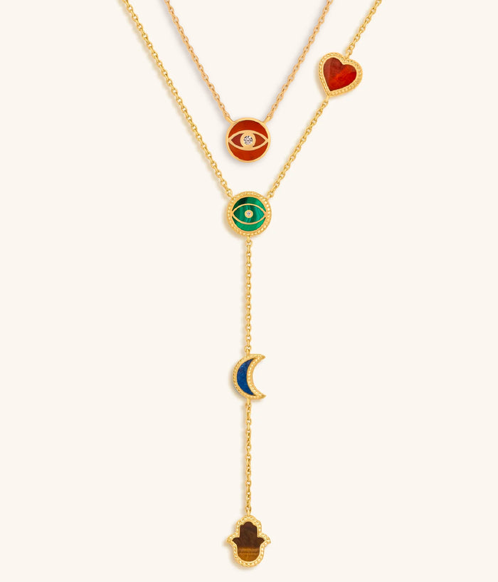 Picture of Guided Flame Necklace Set