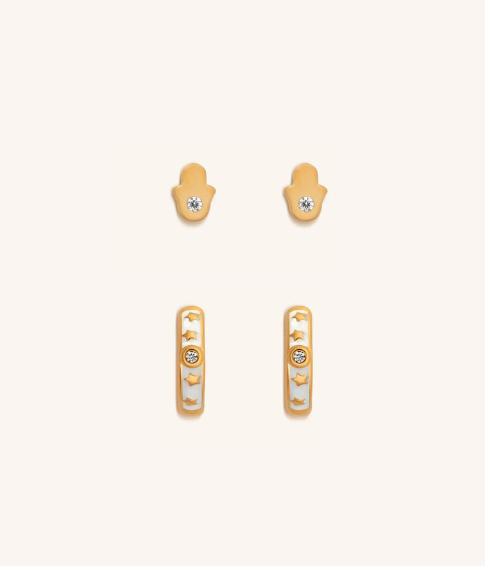 Picture of Perfect Alignment Diamond Earring Set