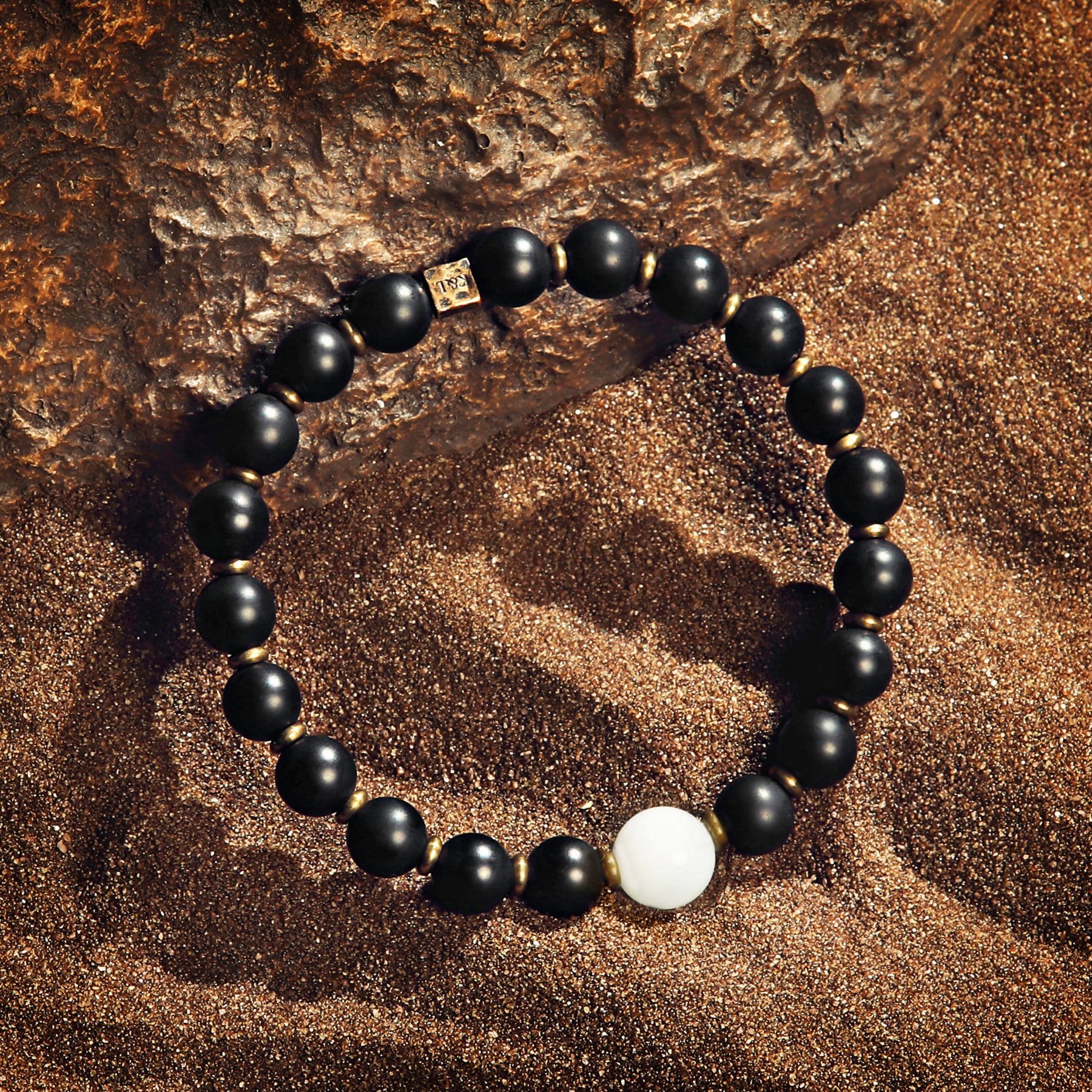 Karma and Luck  Bracelet  -  The Dreamer Moonstone Bead Bracelet – June Birthstone