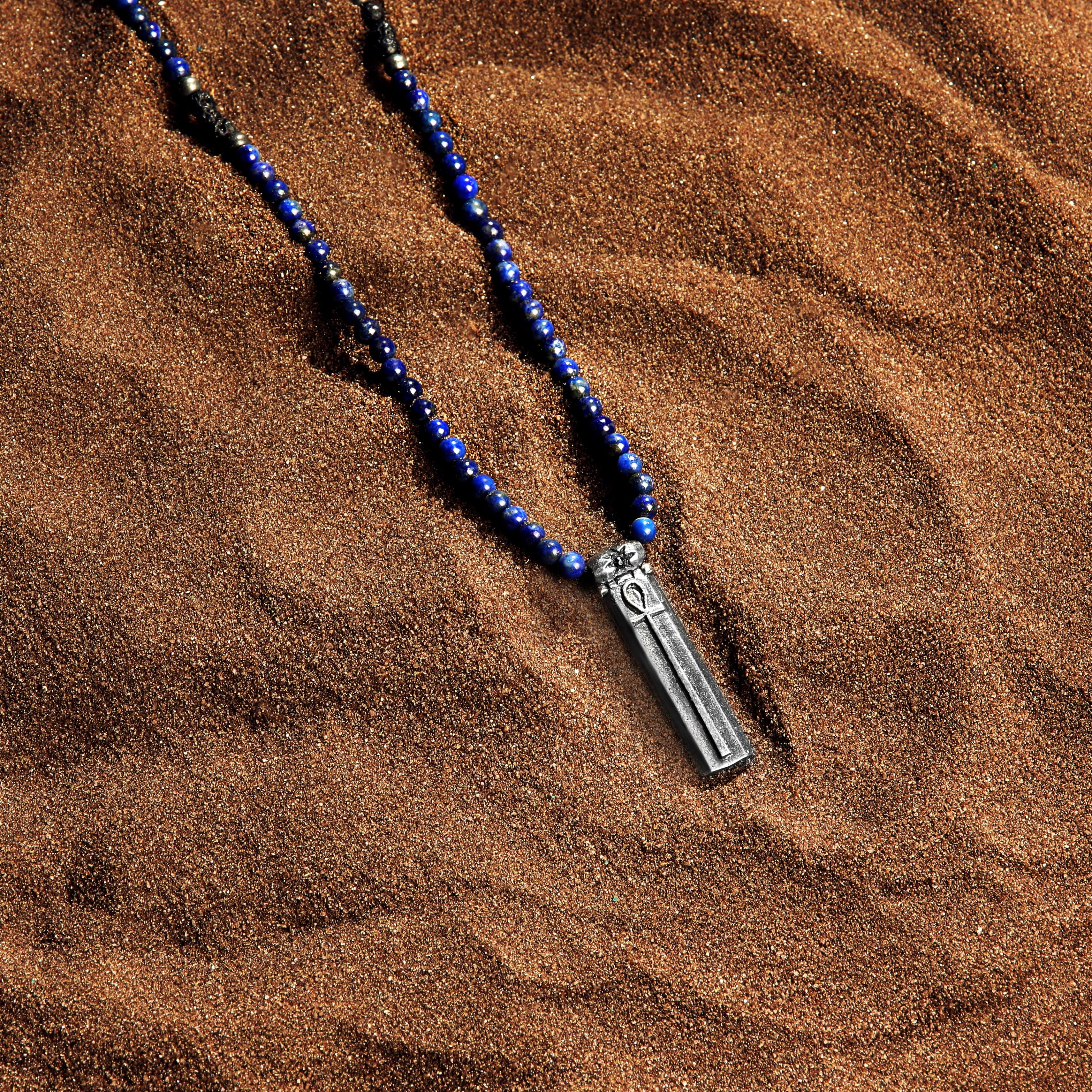 Karma and Luck  Necklace  -  Sacred Trust - Lapis Lazuli Stone Necklace