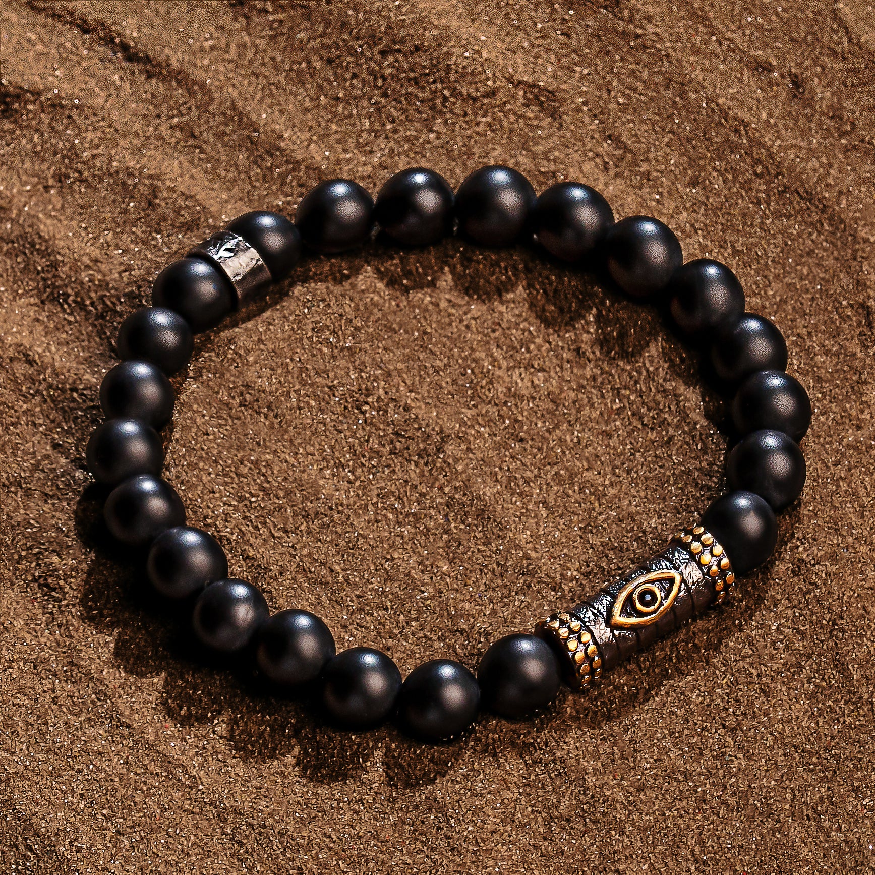 Steadfast Perseverance - Matte Onyx Bracelet