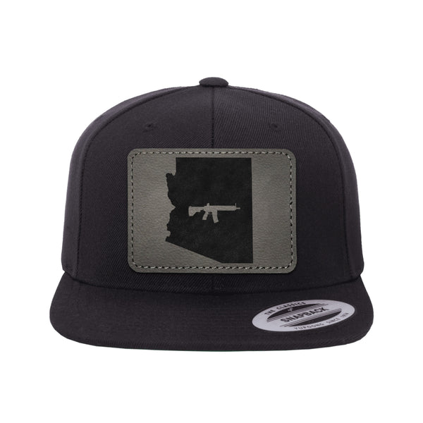Keep Arizona Tactical Leather Patch Hat Snapback – PewPewLife