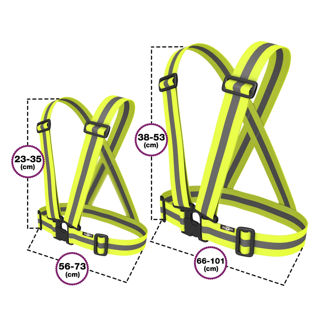 High Visibility Reflective Sash