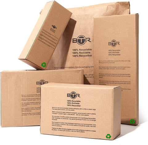 BTR Sports recyclable packaging for our bike bags