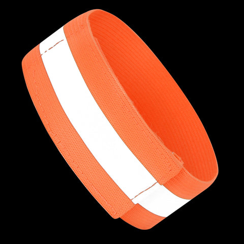 highvis reflective cuffs or bands for ankles when cycling or running