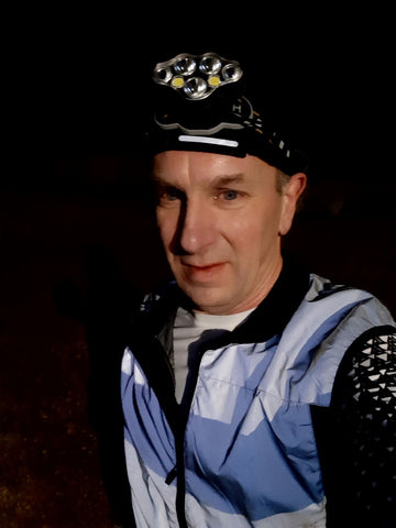 be totally reflective silver gilet from BTR Bike Train Run