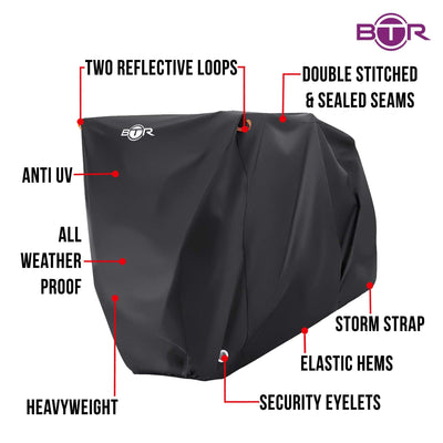 double bike cover