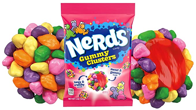 Nerd's gummy clusters
