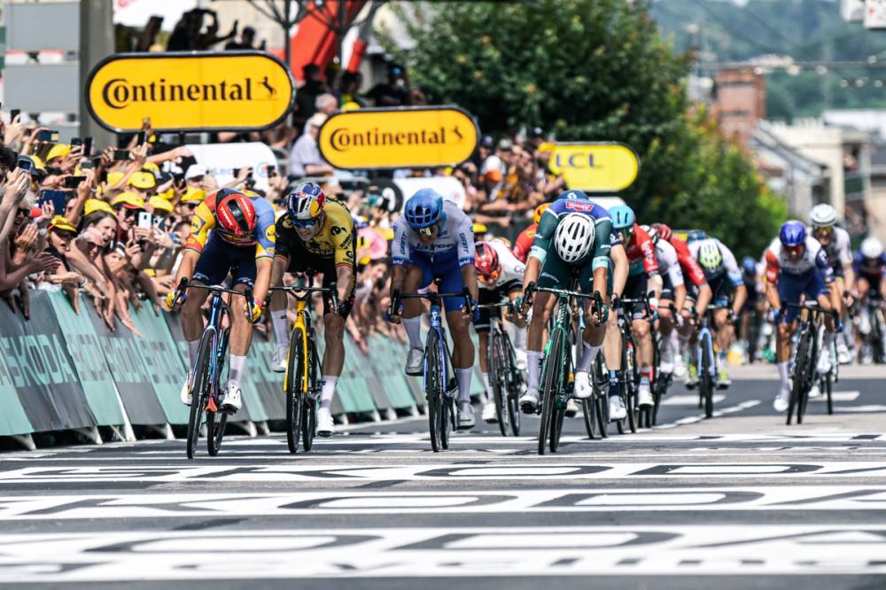 Mads Pedersen 2023 Tour de France Stage 8 win