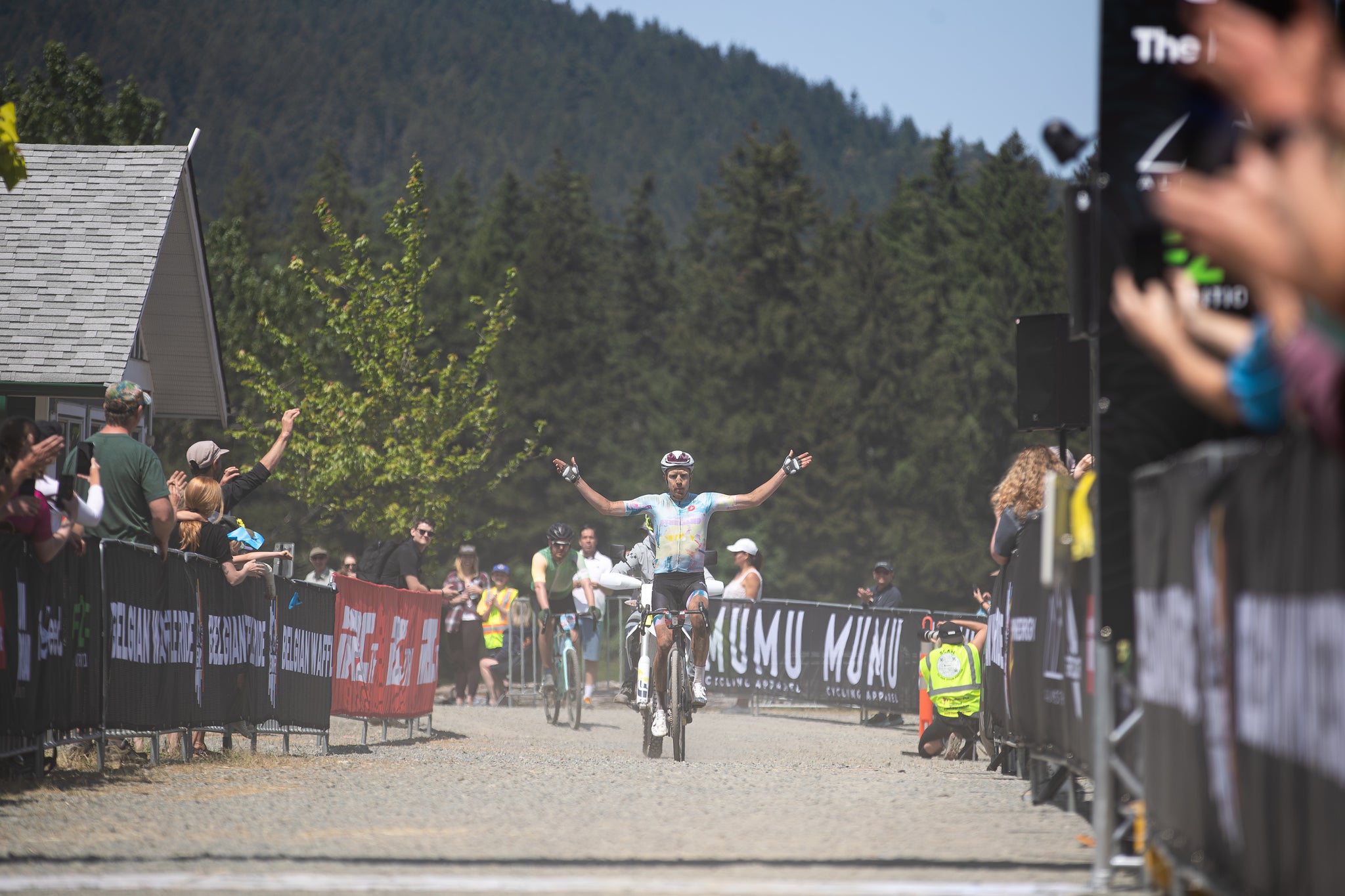 Rob Britton winning Belgian Waffle Ride