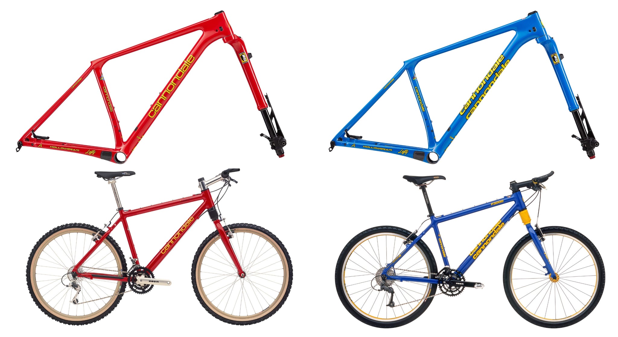 Vintage Cannondale F & F-Si Throwback frames