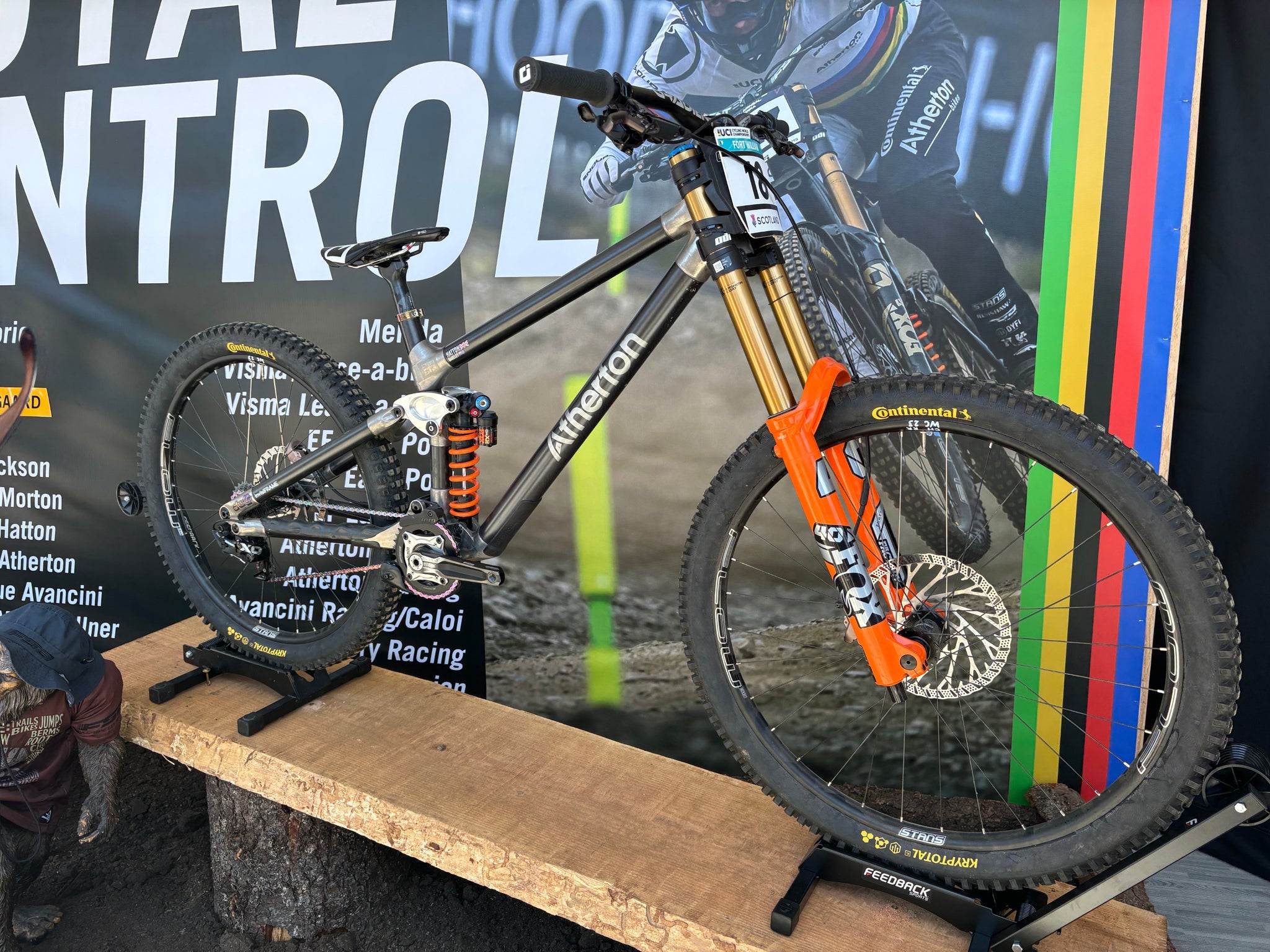 Charlie Hatton DH World Champ bike