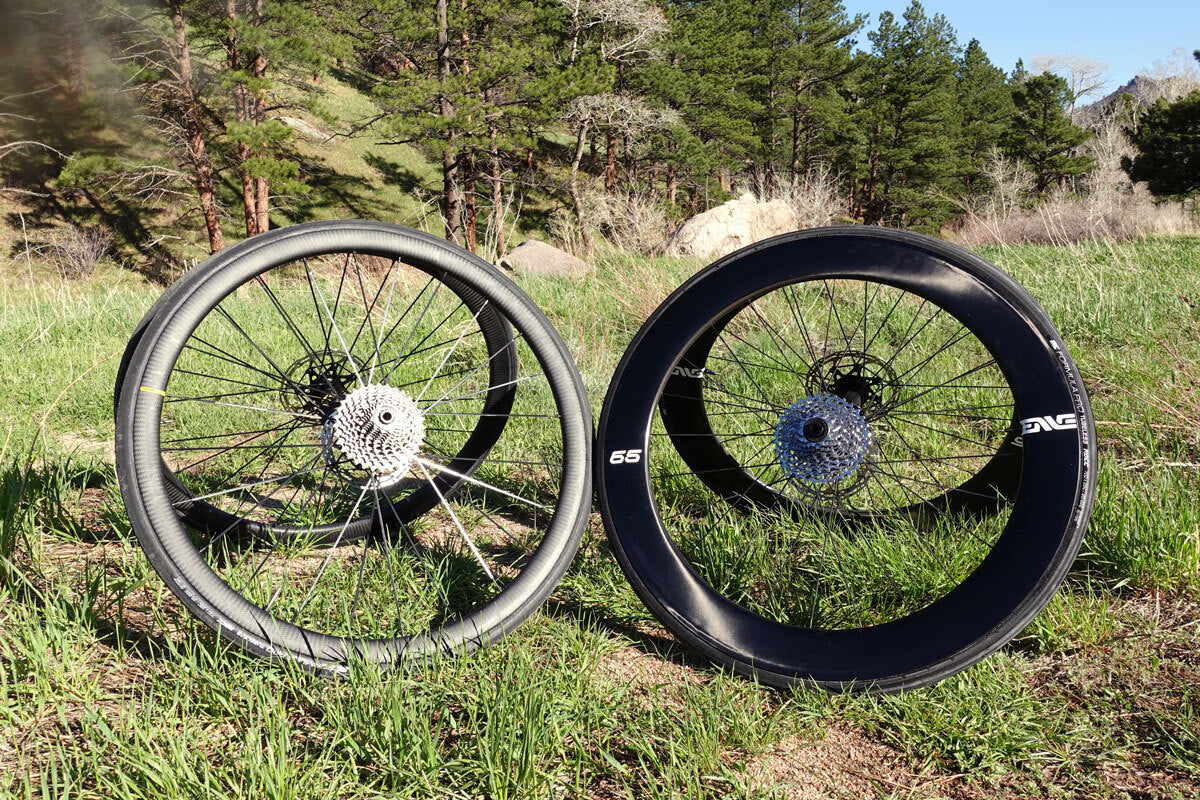 Lightweight road clearance bike wheels