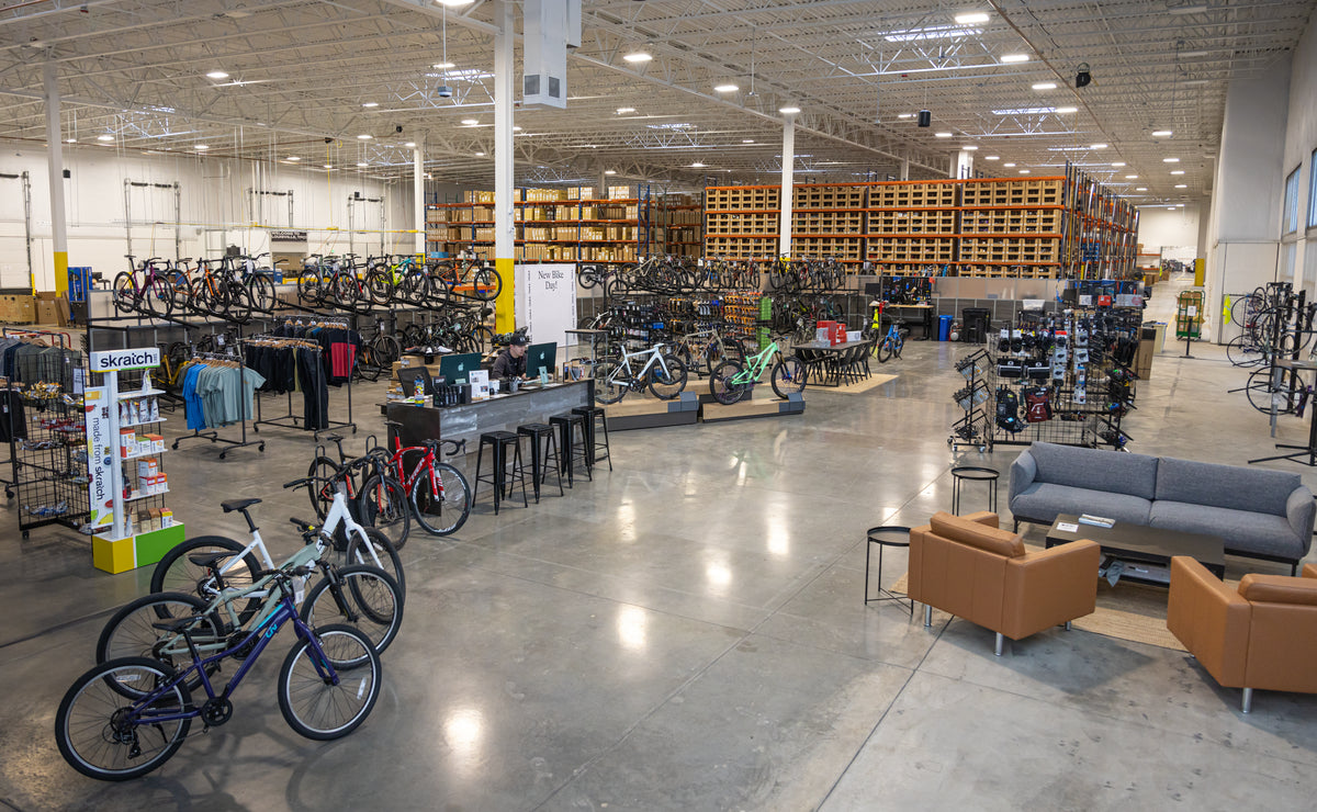 TPC bike shop and retail store