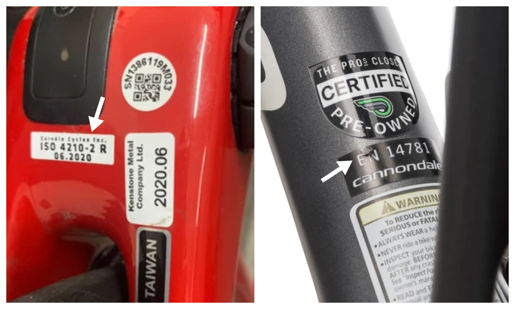 Find Your Bike's Serial Number (For Bike Index or to Sell Your Bike)