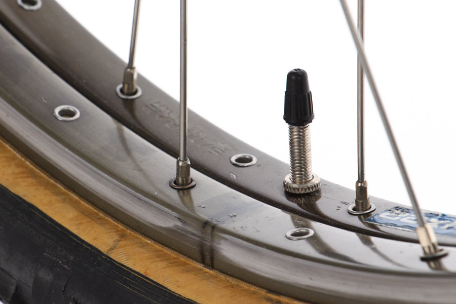Double-rim mountain bike wheel