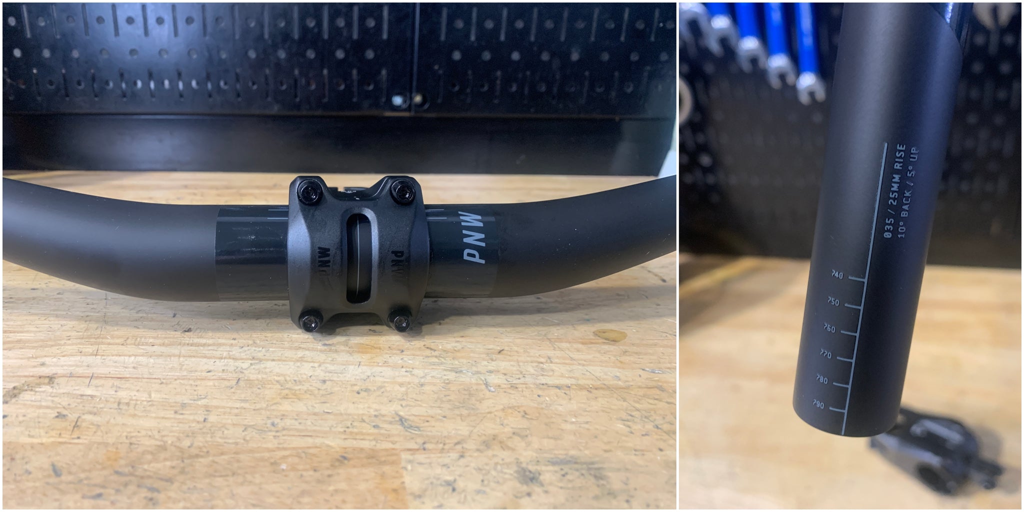 PNW Loam carbon MTB handlebar review finish