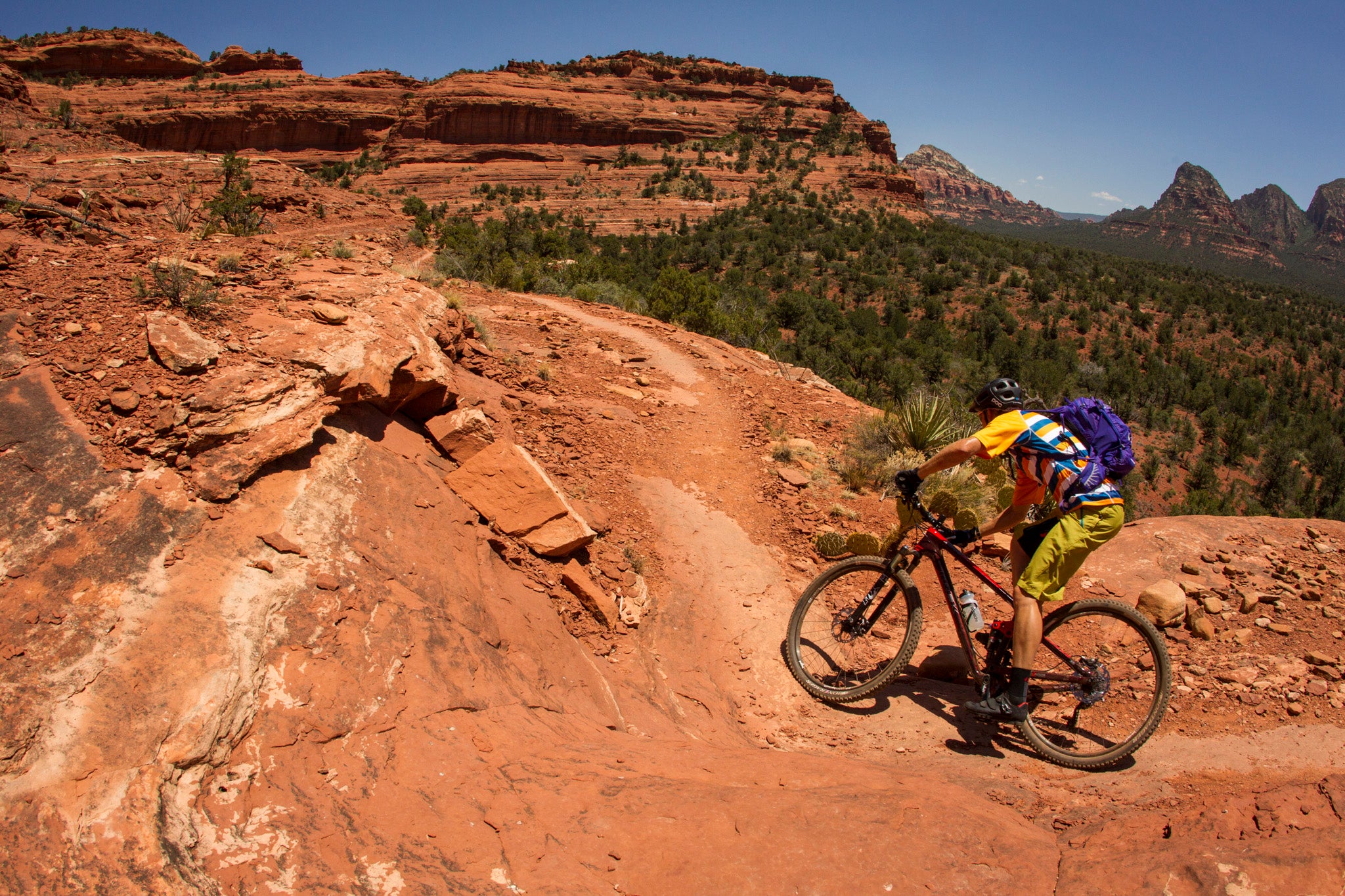 Trek fuel mountain bike Travis Brown
