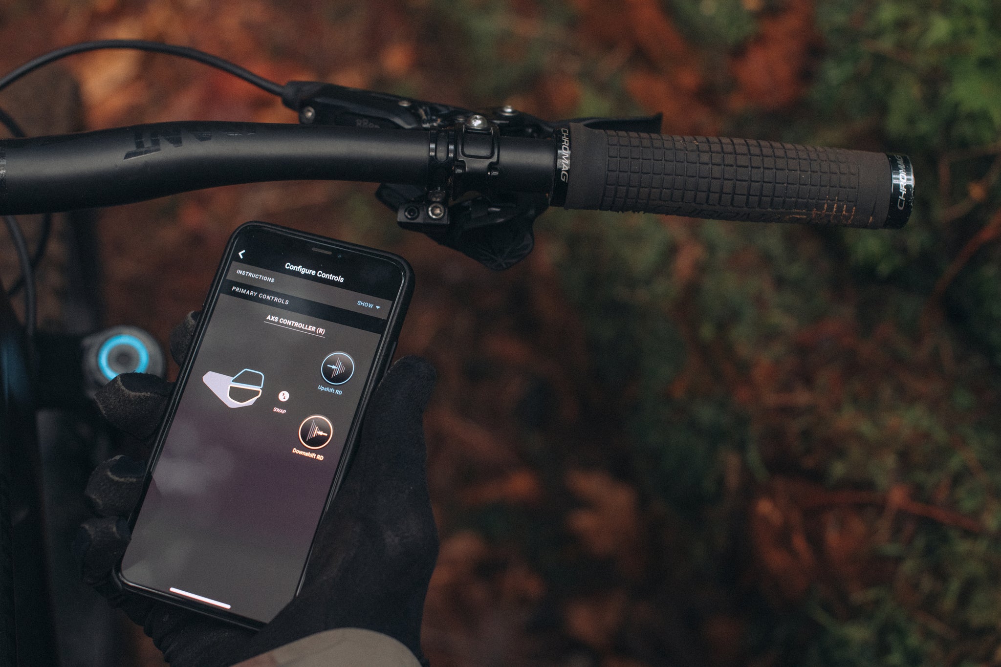 SRAM GX Eagle AXS custom configuration iphone android app