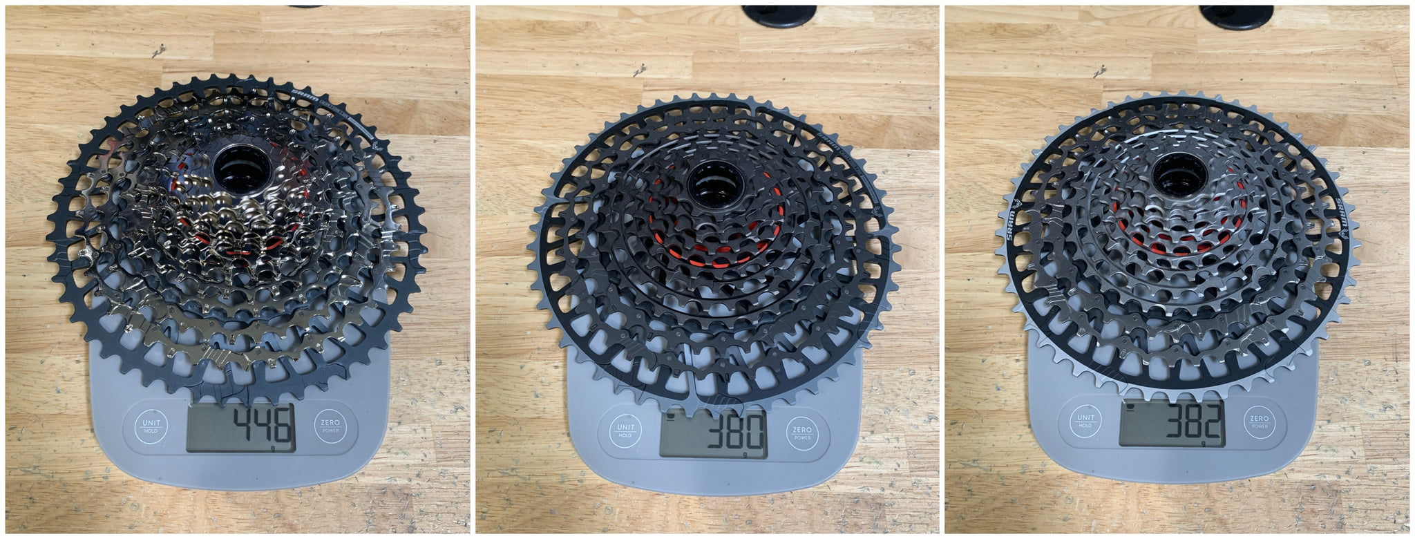 SRAM GX vs. X0 vs. XX Transmission: Cassettes