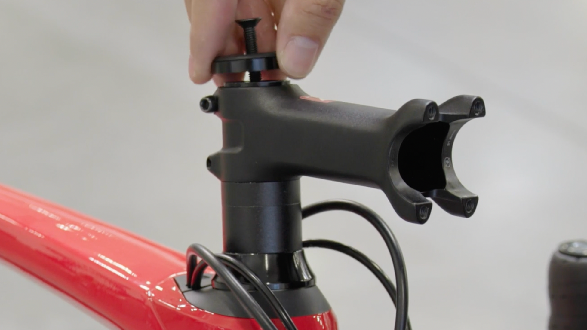 How to adjust or change bike stem headset top cap removal