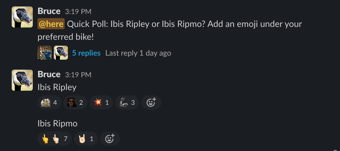 Ibis Ripley vs Ripmo TPC poll 