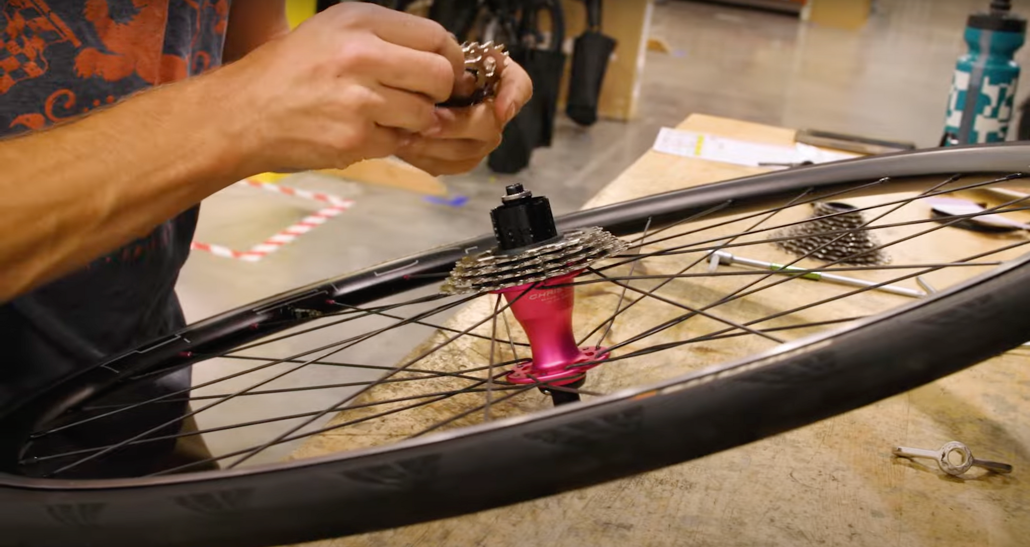 Installing a new Shimano cassette