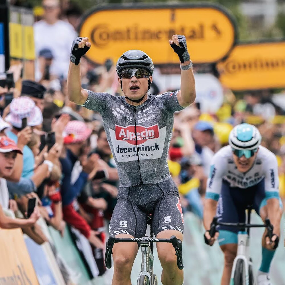 Jasper Philipsen 2024 Tour de France Stage 13 win