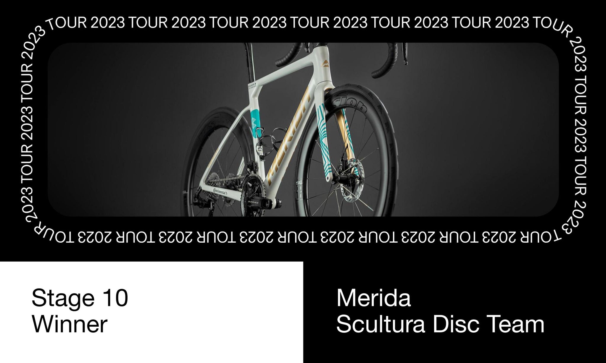 2022 Tour de France Stage 10 winner Merida Scultura Team