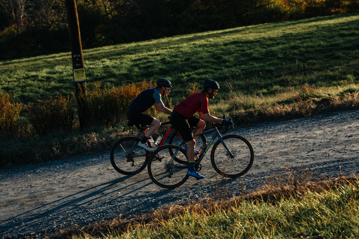 Road vs. gravel bike comfort