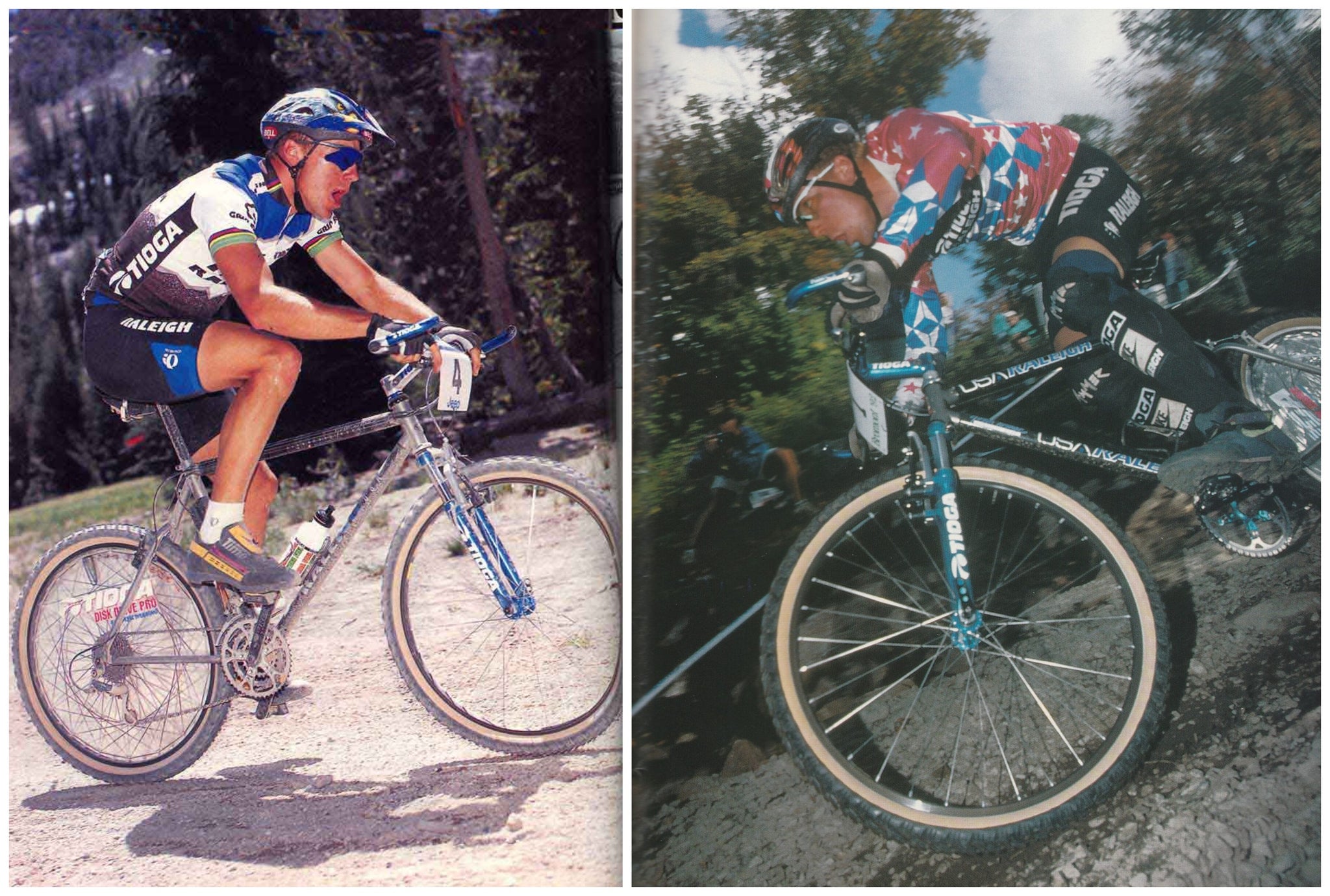 John Tomac Raleigh XC and DH