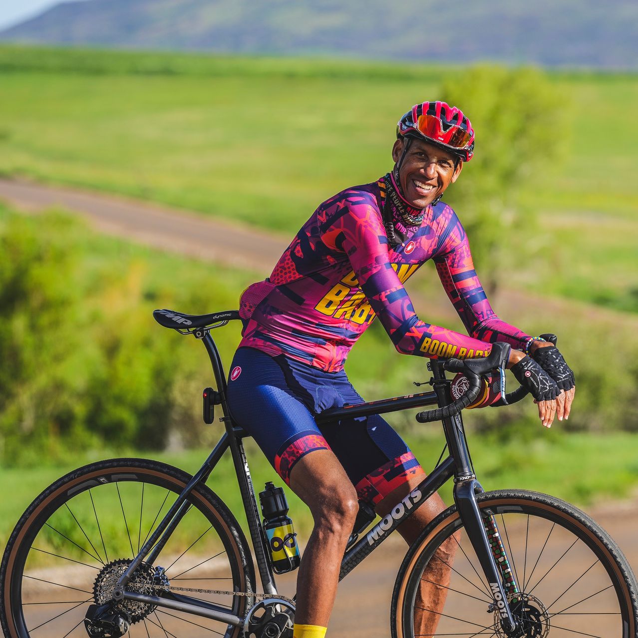 Reggie Miller gravel biking