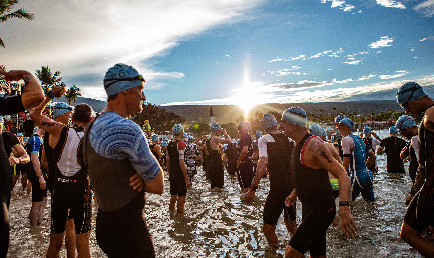 Triathlon start