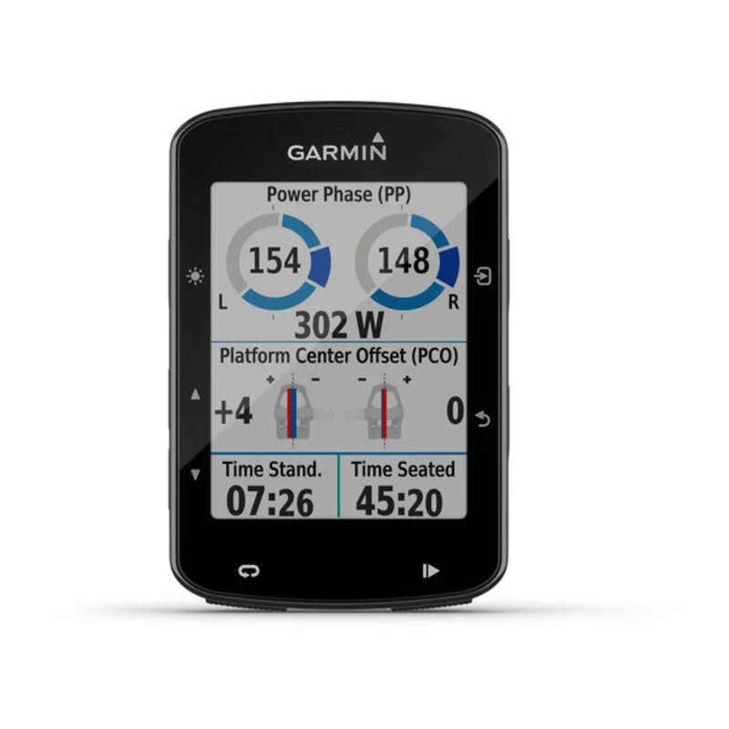 Dual sided power meter data
