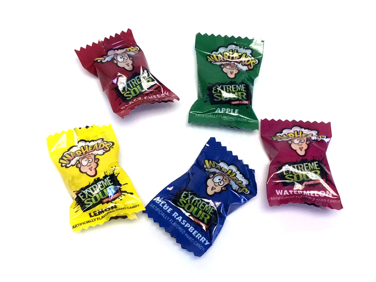 Warheads candy for cycling