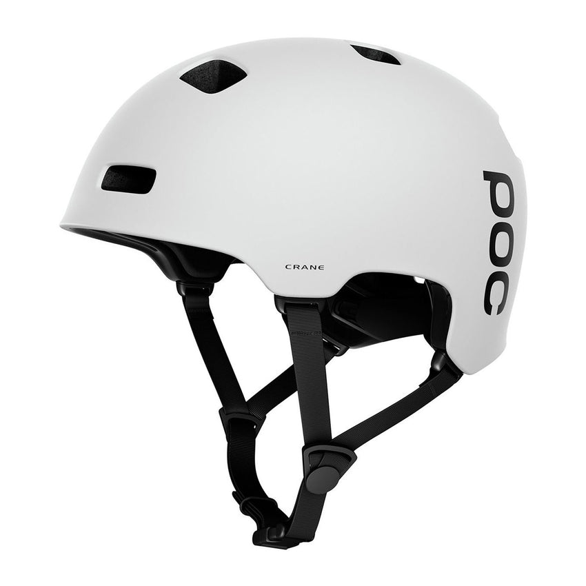 POC Crane Bike Helmet XL-XXL 59-62cm Matt White drive side