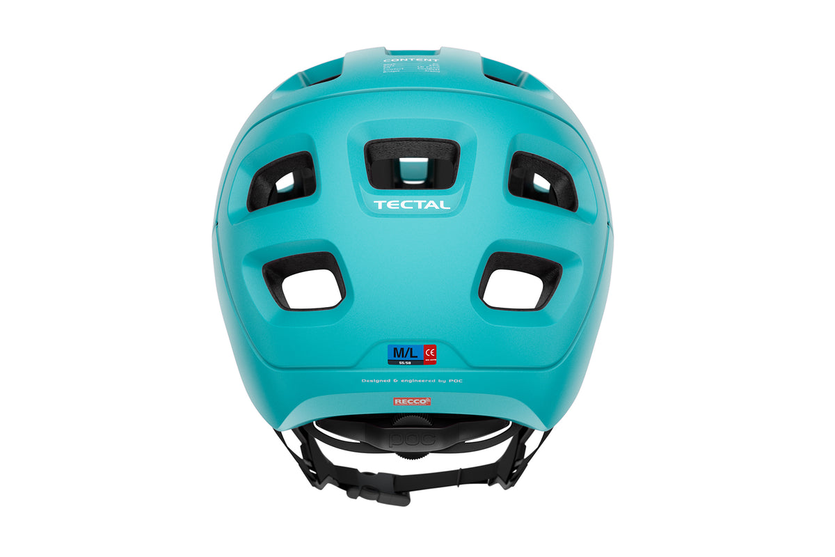 Poc Tectal Bike Helmet Kalkopyrit Blue Matt The Pros Closet 