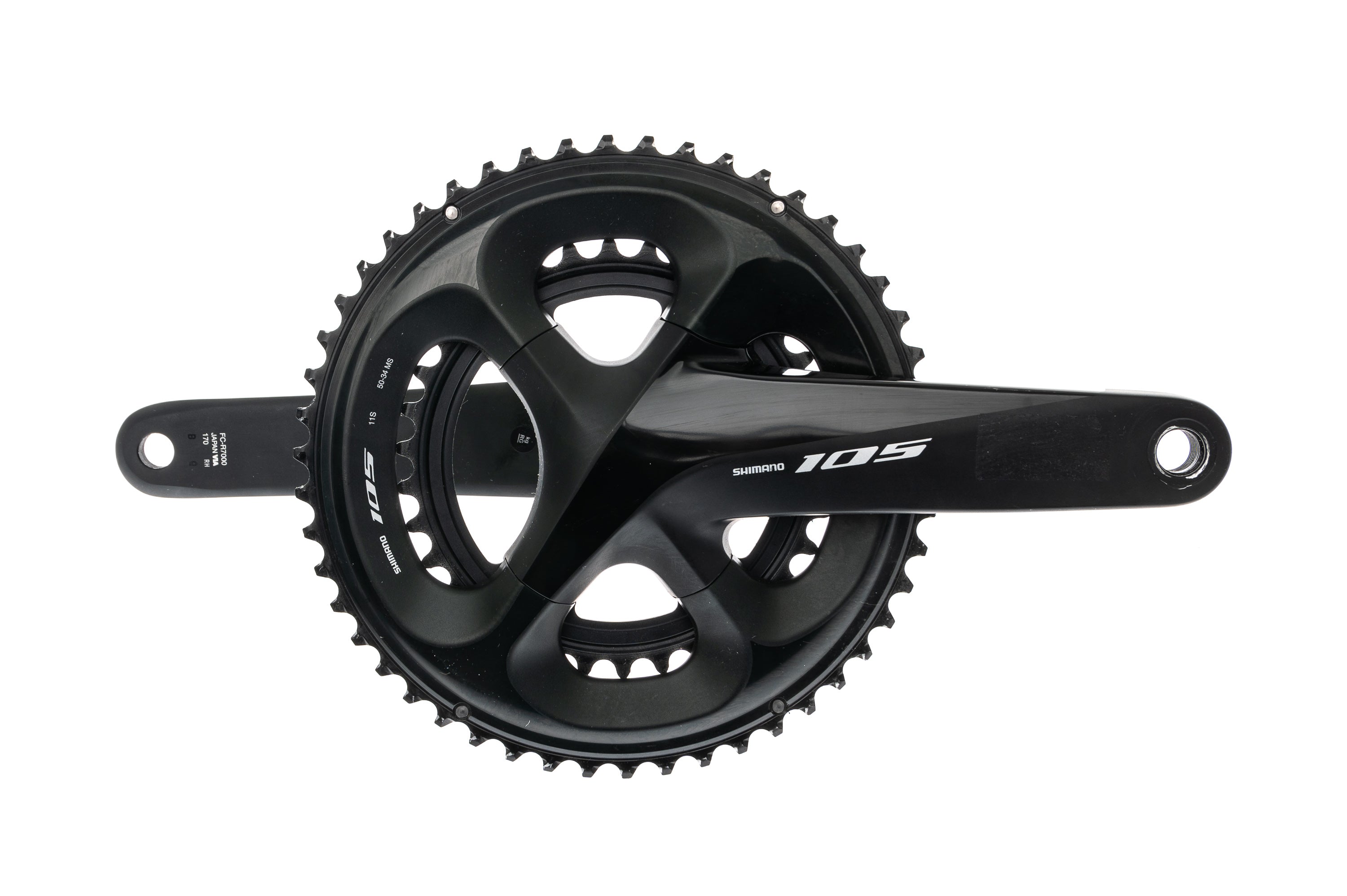 Shimano 105 FC-R7000 Crankset 11 Speed 170mm 50/ | The Pro's Closet