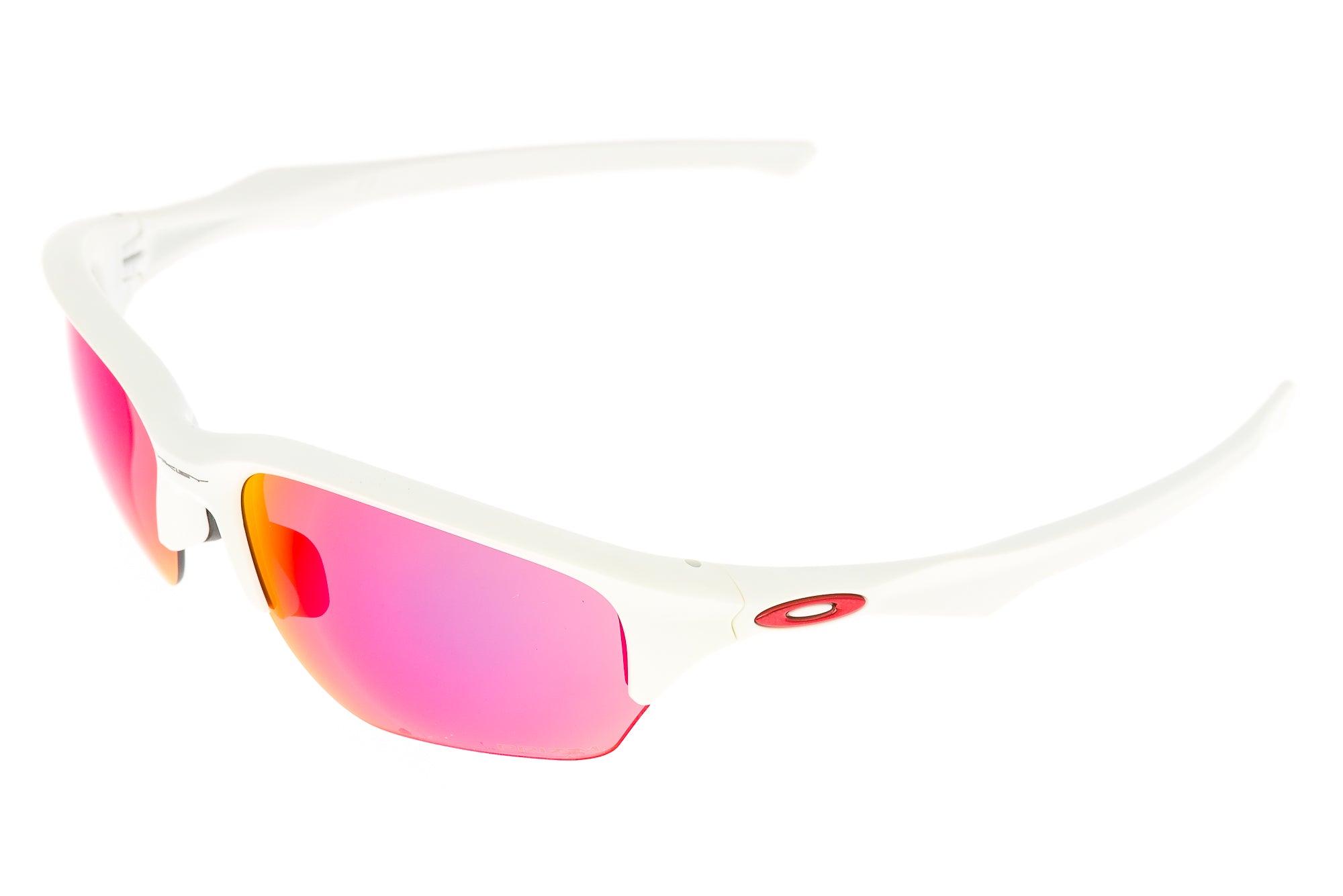 Oakley Flak Beta Sunglasses Polished White Frame | The Pro's Closet