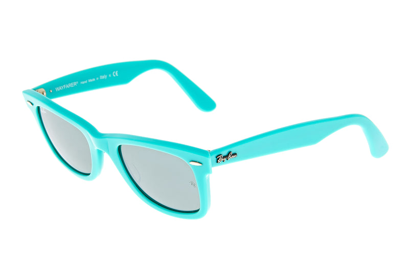 blue frame wayfarer sunglasses