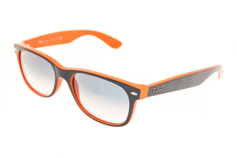 orange and blue ray ban sunglasses