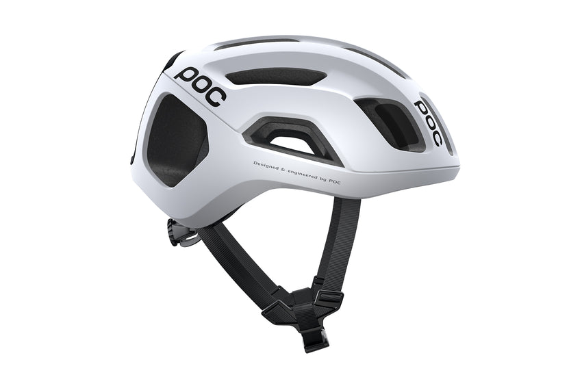 POC Ventral Air SPIN (CPSC) Bike Helmet Hydrogen White Raceday drivetrain