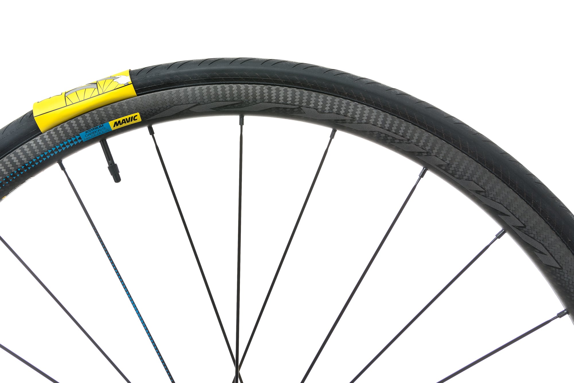 Mavic Ksyrium Carbon SL Tubular 700c Wheelset | The Pro's Closet